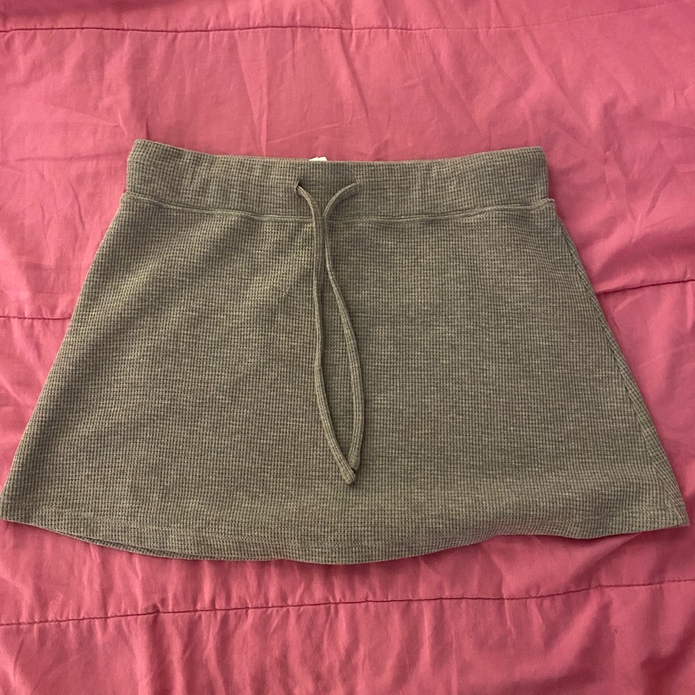 Halara waffle knit skirt